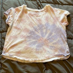 Hollister Tie Dye Crop Top: S